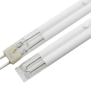 Lâmpada 2000W 400V - TWIN TUBE INFRARED LAMP - WHITE REFLECTOR